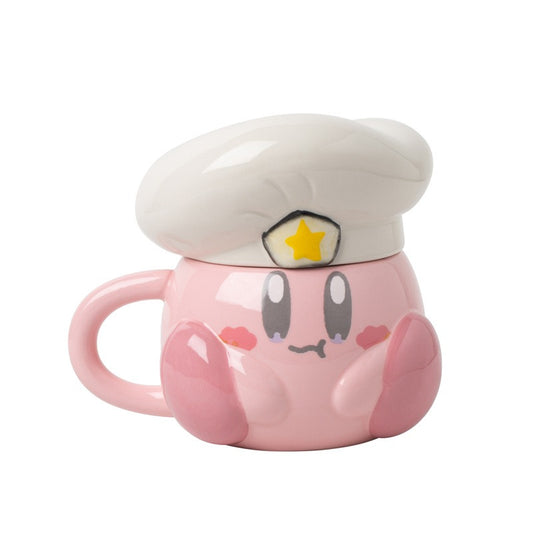 Madou Cute Pink Cartoon Chef Star Mug Cabbie Chef